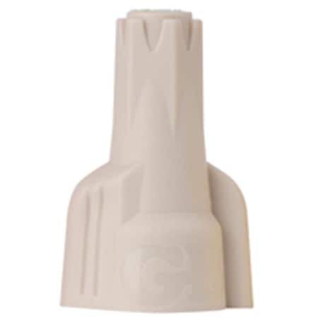 Cling Gb- 19-1H1 Hexlock Wire Connector, Screw-on, 22-6 AWG, Tan CL424530